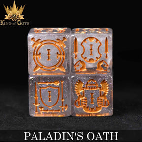 DNDDICE.COM Dice > Other Dice Paladin's Oath - 11 Dice Set 758890749775 ER11PALADIN