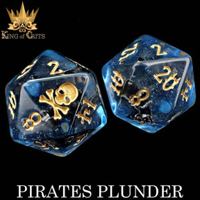 DNDDICE.COM Dice > Other Dice Pirates Plunder - 11 Dice Set 758890744909 ER11SHIP