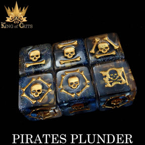DNDDICE.COM Dice > Other Dice Pirates Plunder - 11 Dice Set 758890744909 ER11SHIP
