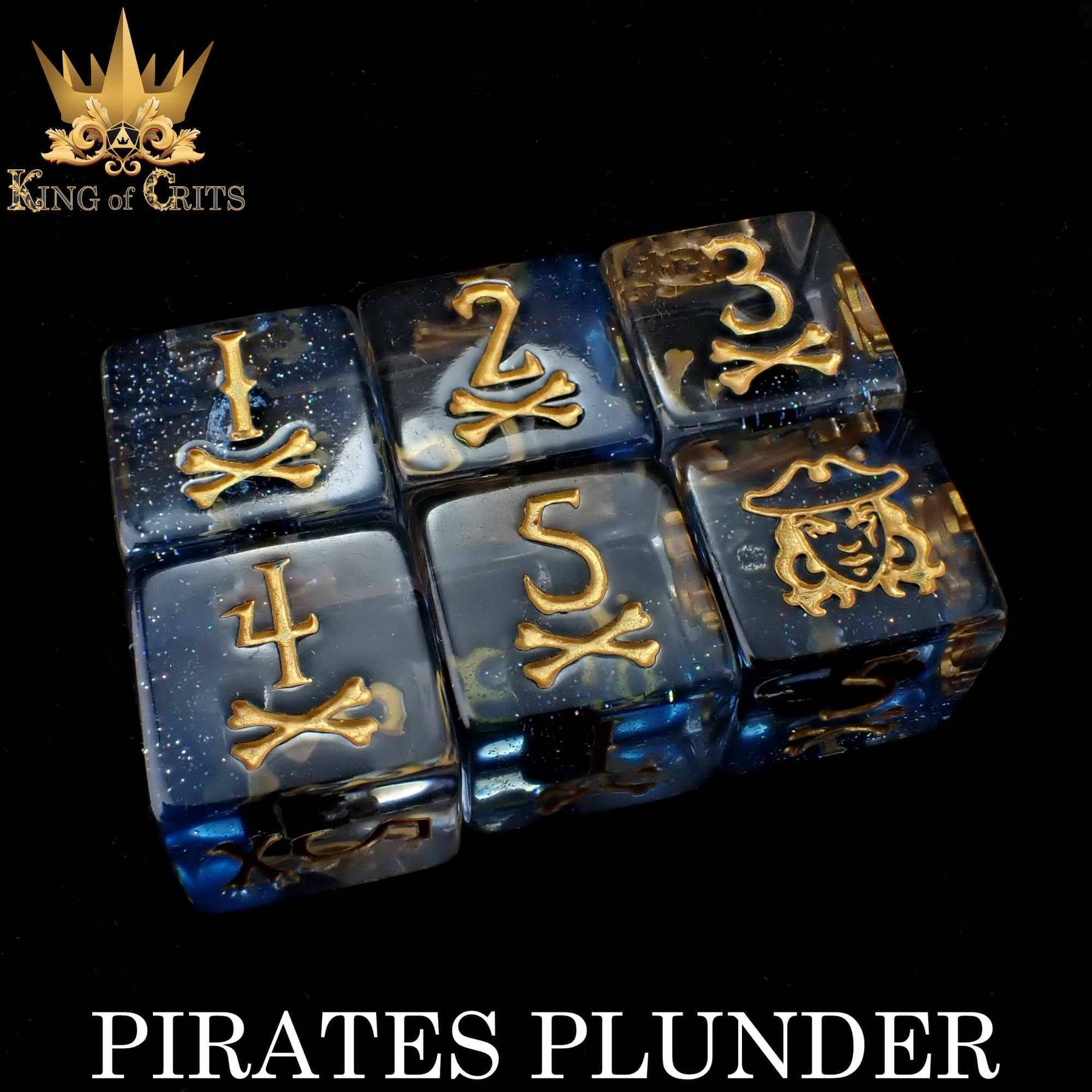 DNDDICE.COM Dice > Other Dice Pirates Plunder - 11 Dice Set 758890744909 ER11SHIP