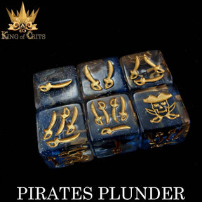 DNDDICE.COM Dice > Other Dice Pirates Plunder - 11 Dice Set 758890744909 ER11SHIP