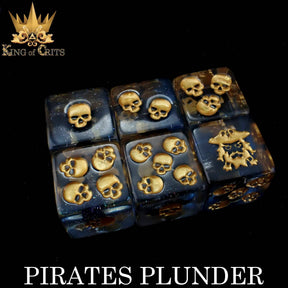 DNDDICE.COM Dice > Other Dice Pirates Plunder - 11 Dice Set 758890744909 ER11SHIP