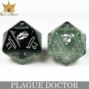 DNDDICE.COM Dice > Other Dice Plague Doctor - 11 Dice Set 758890747177 ER11PLAGUE