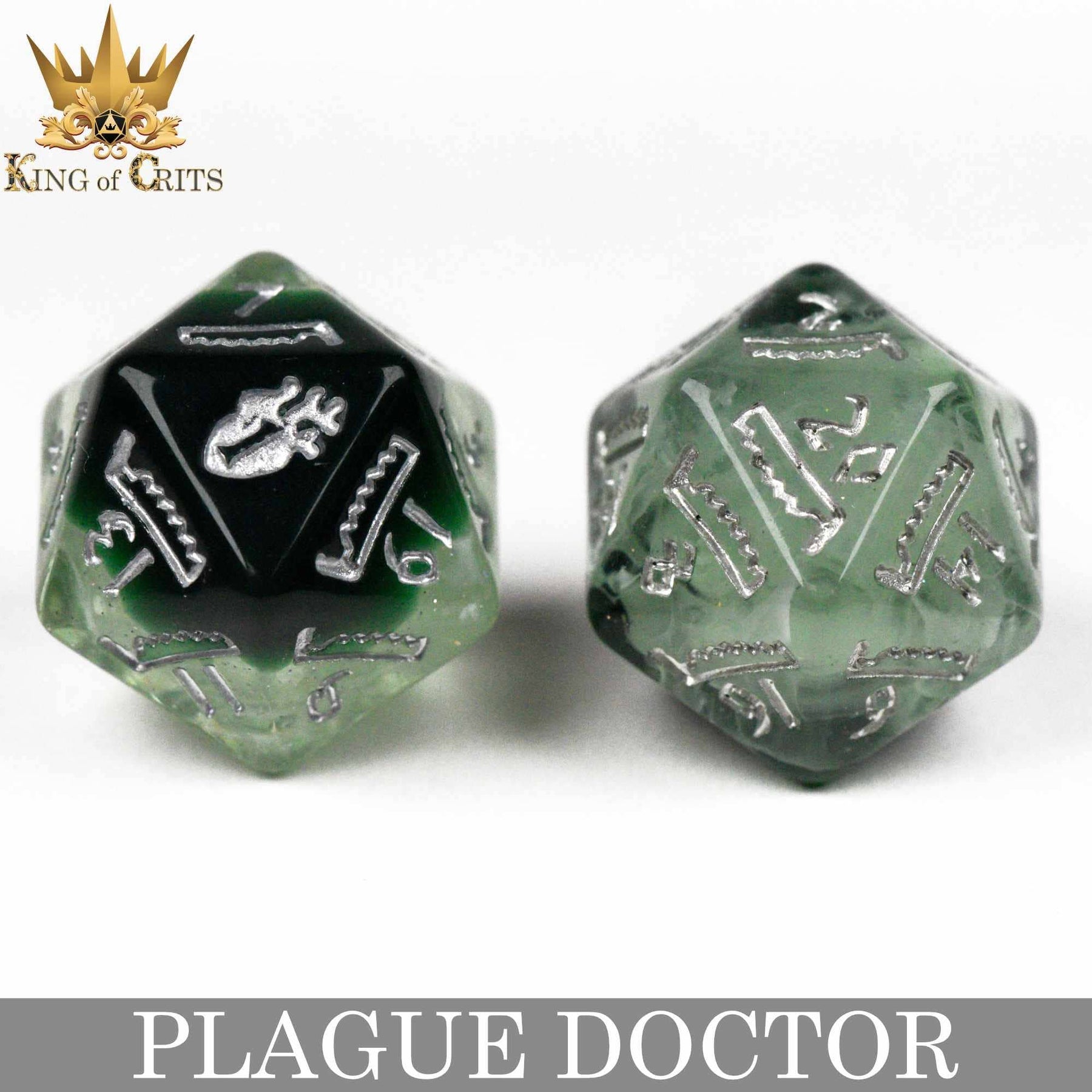DNDDICE.COM Dice > Other Dice Plague Doctor - 11 Dice Set 758890747177 ER11PLAGUE