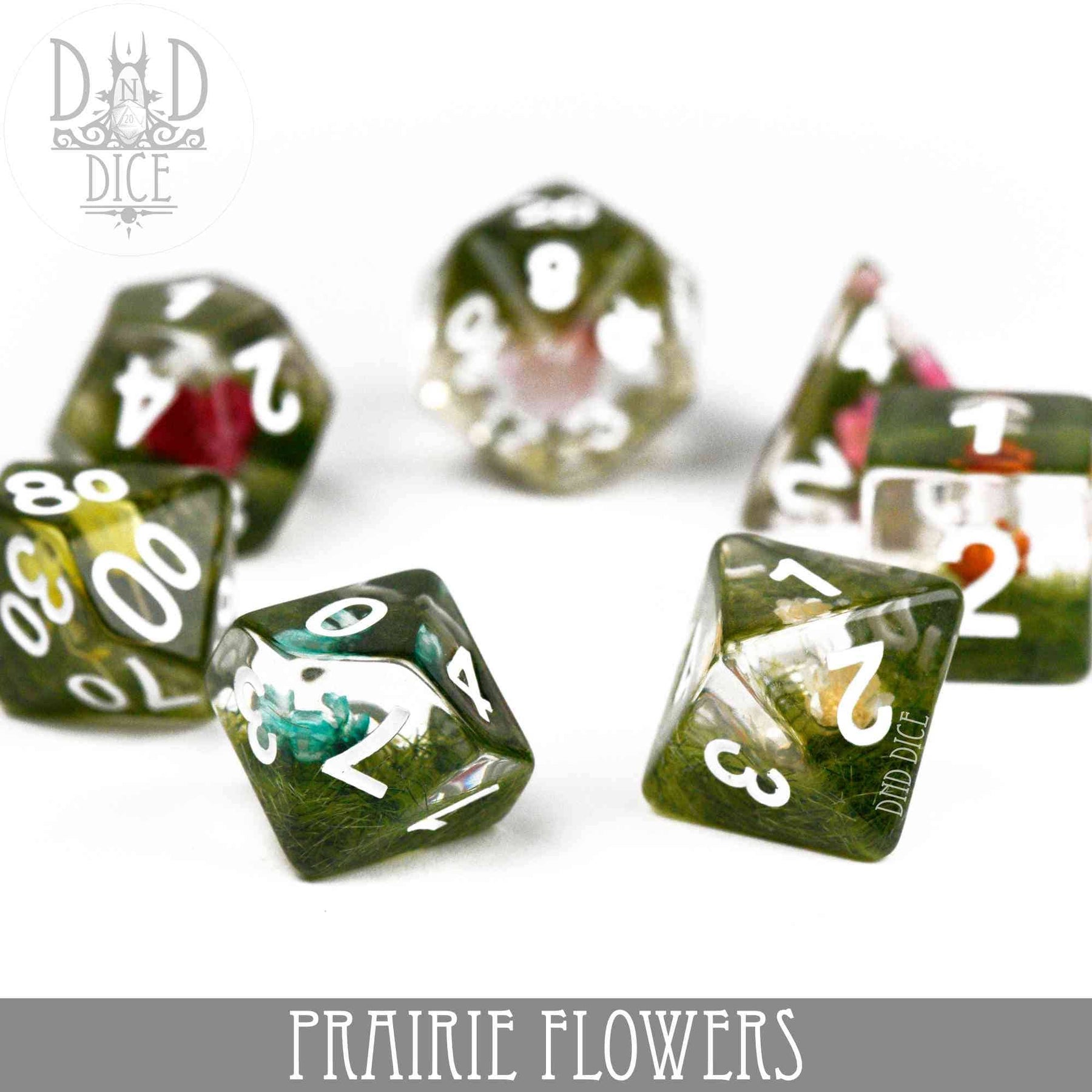 DNDDICE.COM Dice > Other Dice Prairie Flowers 758890746378 PR07PRAIRIE