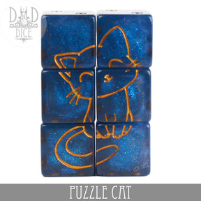 DNDDICE.COM Dice > Other Dice Puzzle Cat 6D6 758890748228 PR06CAT