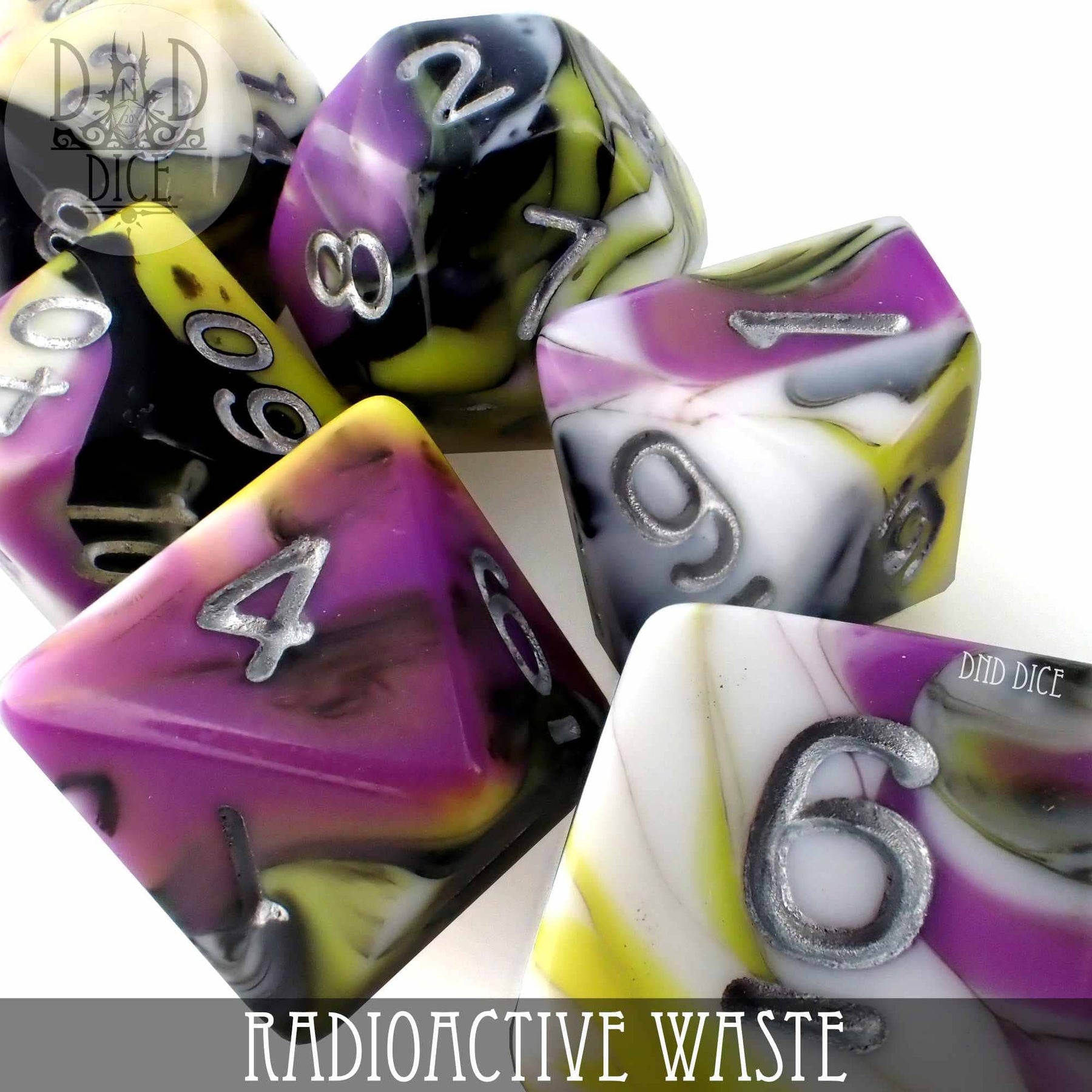 DNDDICE.COM Dice > Other Dice Radioactive Waste 758890745883 PA07WASTE