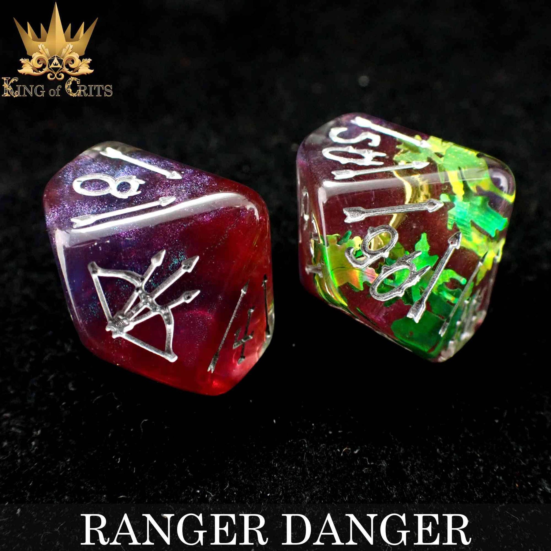 DNDDICE.COM Dice > Other Dice Ranger Danger - 11 Dice Set 758890744770 ER11SHOT