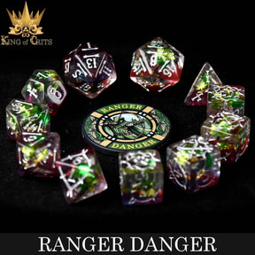 DNDDICE.COM Dice > Other Dice Ranger Danger - 11 Dice Set 758890744770 ER11SHOT