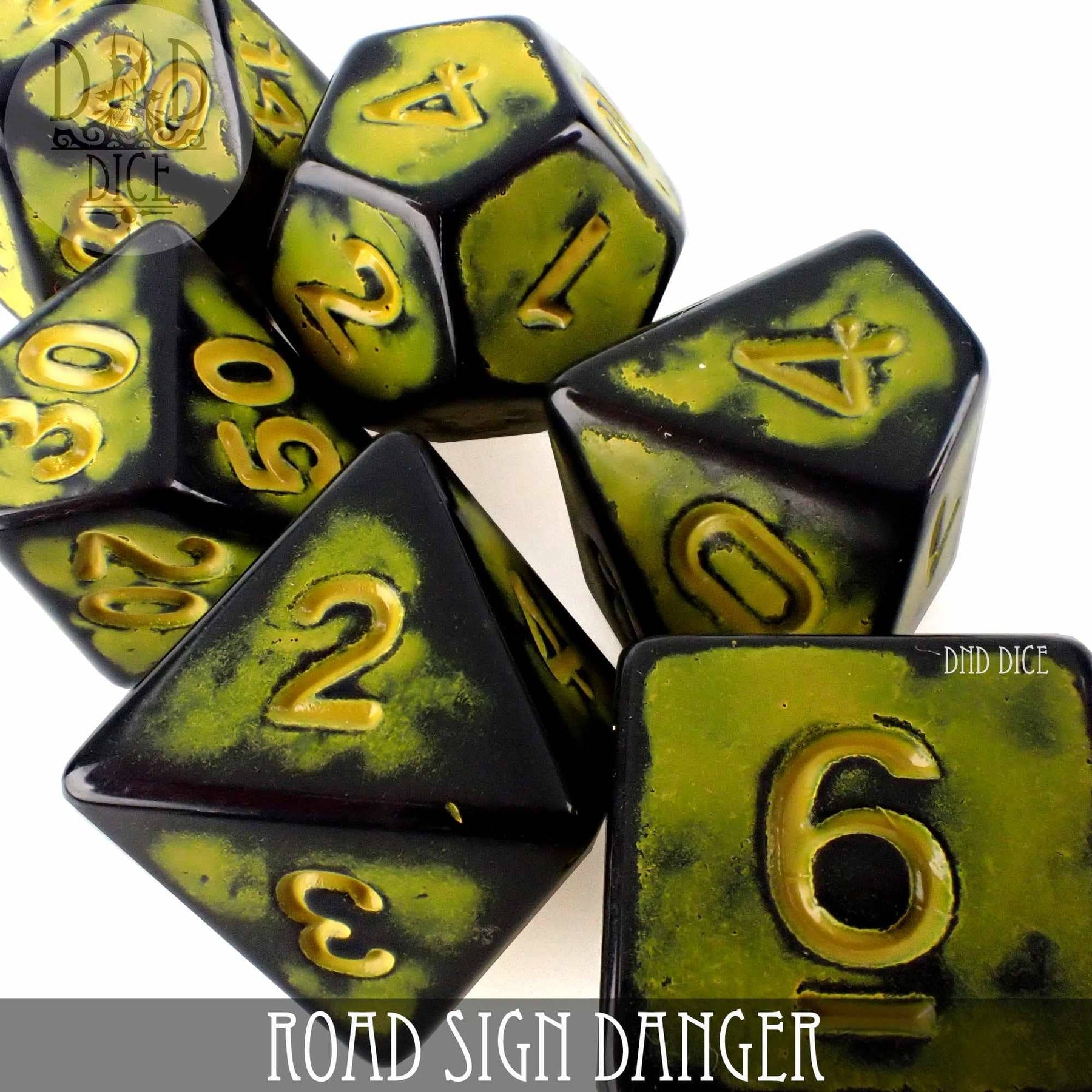 DNDDICE.COM Dice > Other Dice Road Sign Danger 758890744992 PA07RSYE