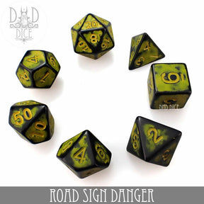 DNDDICE.COM Dice > Other Dice Road Sign Danger 758890744992 PA07RSYE
