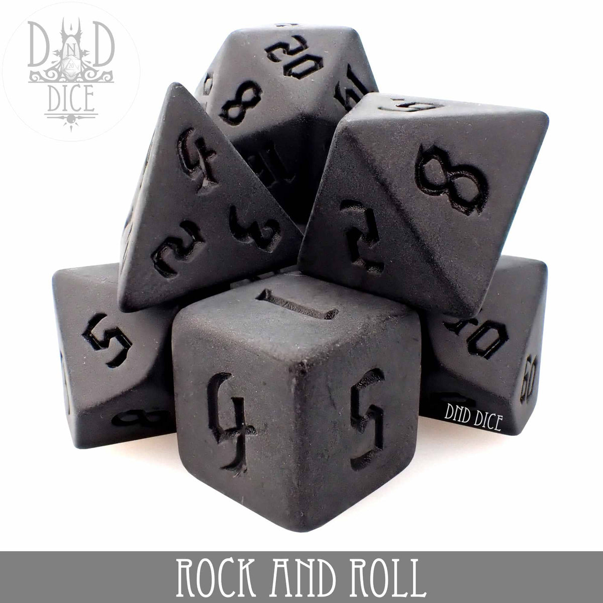 DNDDICE.COM Dice > Other Dice Rock and Roll 758890745890 PA07ROCK