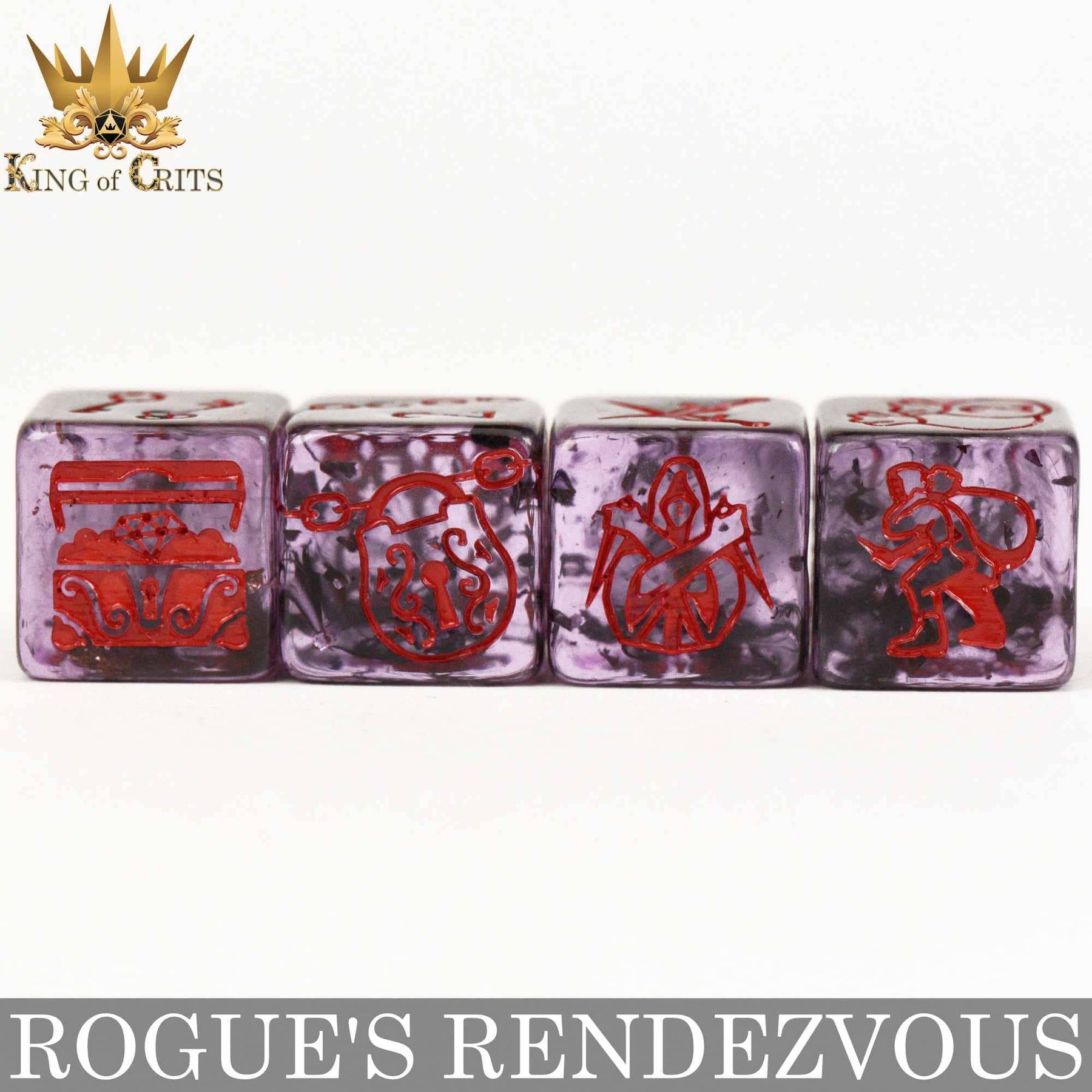 DNDDICE.COM Dice > Other Dice Rogue's Rendezvous - 11 Dice Set 758890747412 ER11ROGUE