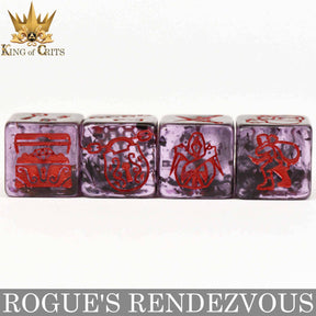 DNDDICE.COM Dice > Other Dice Rogue's Rendezvous - 11 Dice Set 758890747412 ER11ROGUE