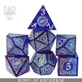 DNDDICE.COM Dice > Other Dice Runes of Ragnarok (Handmade) - 7 Dice Set 758890750139 HM07RUNES