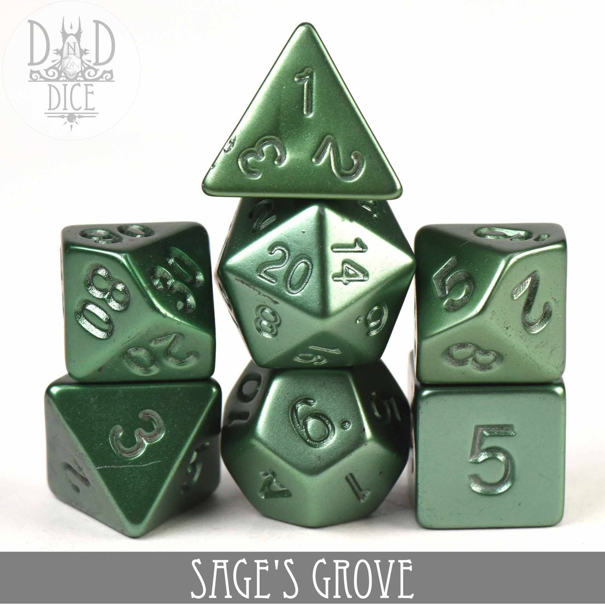 DNDDICE.COM Dice > Other Dice Sage's Grove 758890749669 PA07SAGE