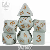 DNDDICE.COM Dice > Other Dice Sagewood (Silicone) 758890749935 SC07SAGE