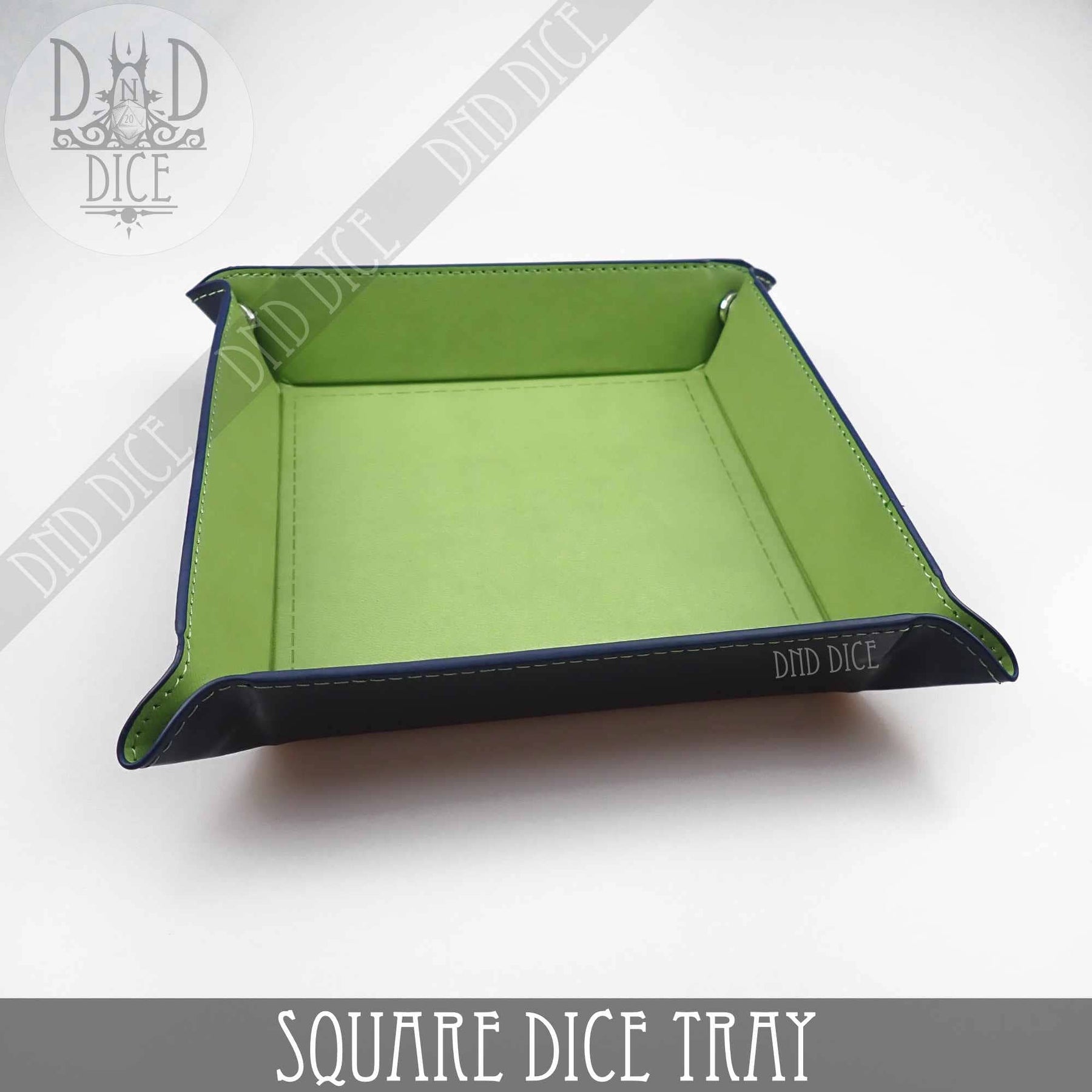 DNDDICE.COM Dice > Other Dice Square Dice Tray: Green 758890741250 AASQTRGR