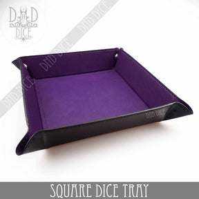 DNDDICE.COM Dice > Other Dice Square Dice Tray: Purple 758890741243 AASQTRPU