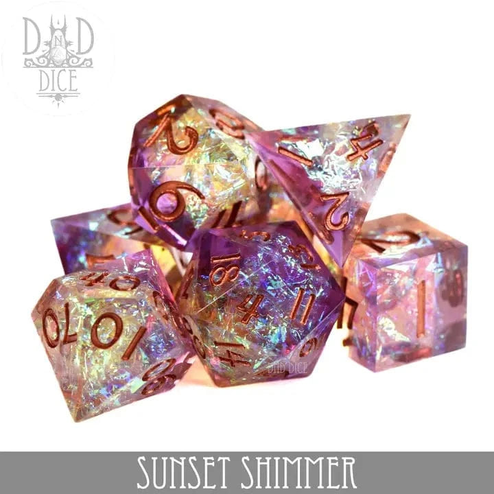 DNDDICE.COM Dice > Other Dice Sunset Shimmer (Handmade) 758890748334 HM07SHIMMER