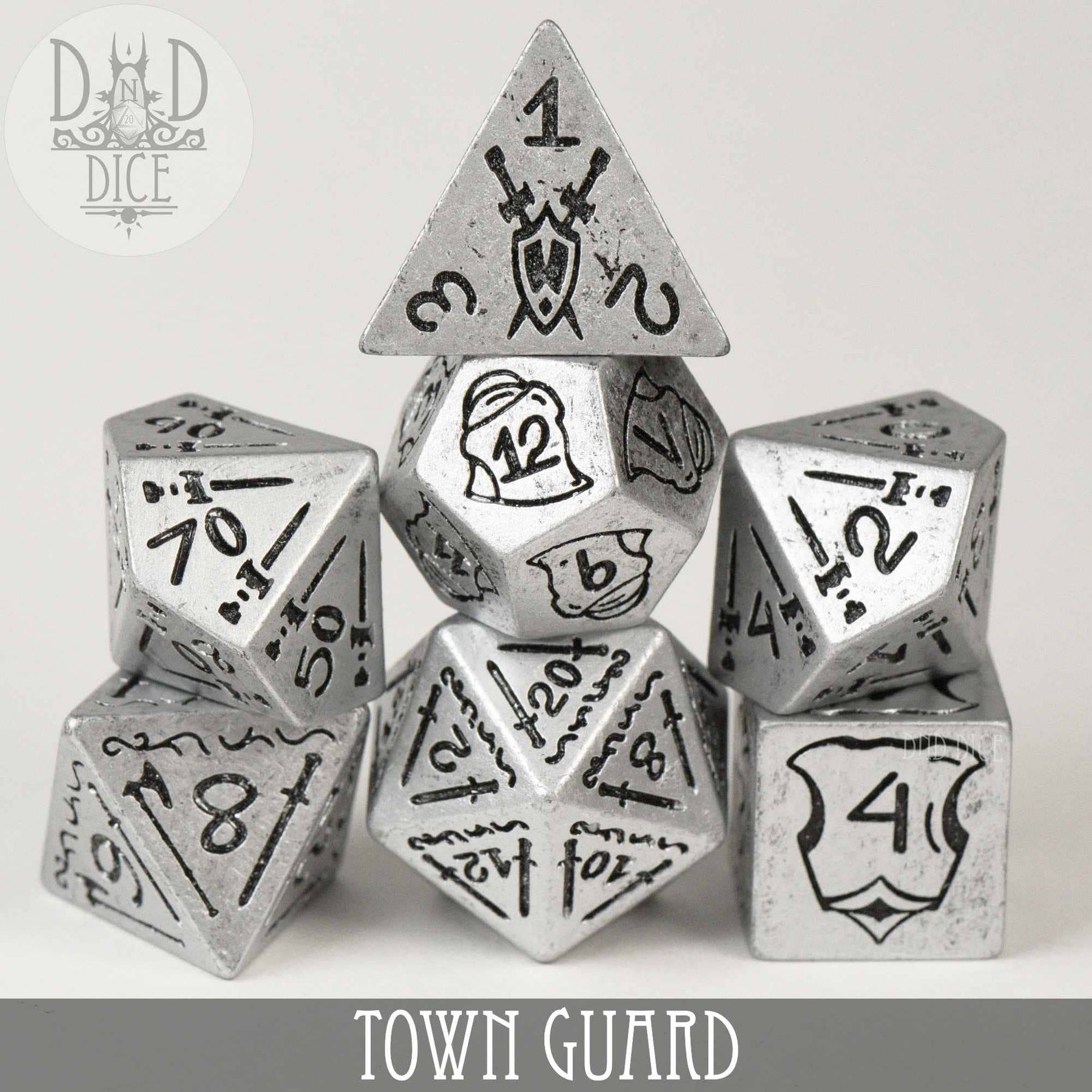DNDDICE.COM Dice > Other Dice Town Guard 758890747283 PR07GUARD
