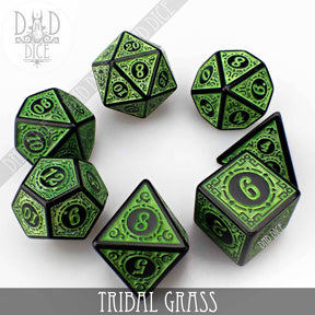 DNDDICE.COM Dice > Other Dice Tribal Grass 758890741571 PA07TRGN