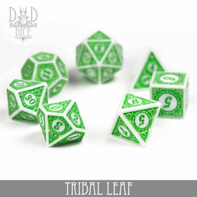 DNDDICE.COM Dice > Other Dice Tribal Leaf 758890747092 PA07TLEAF