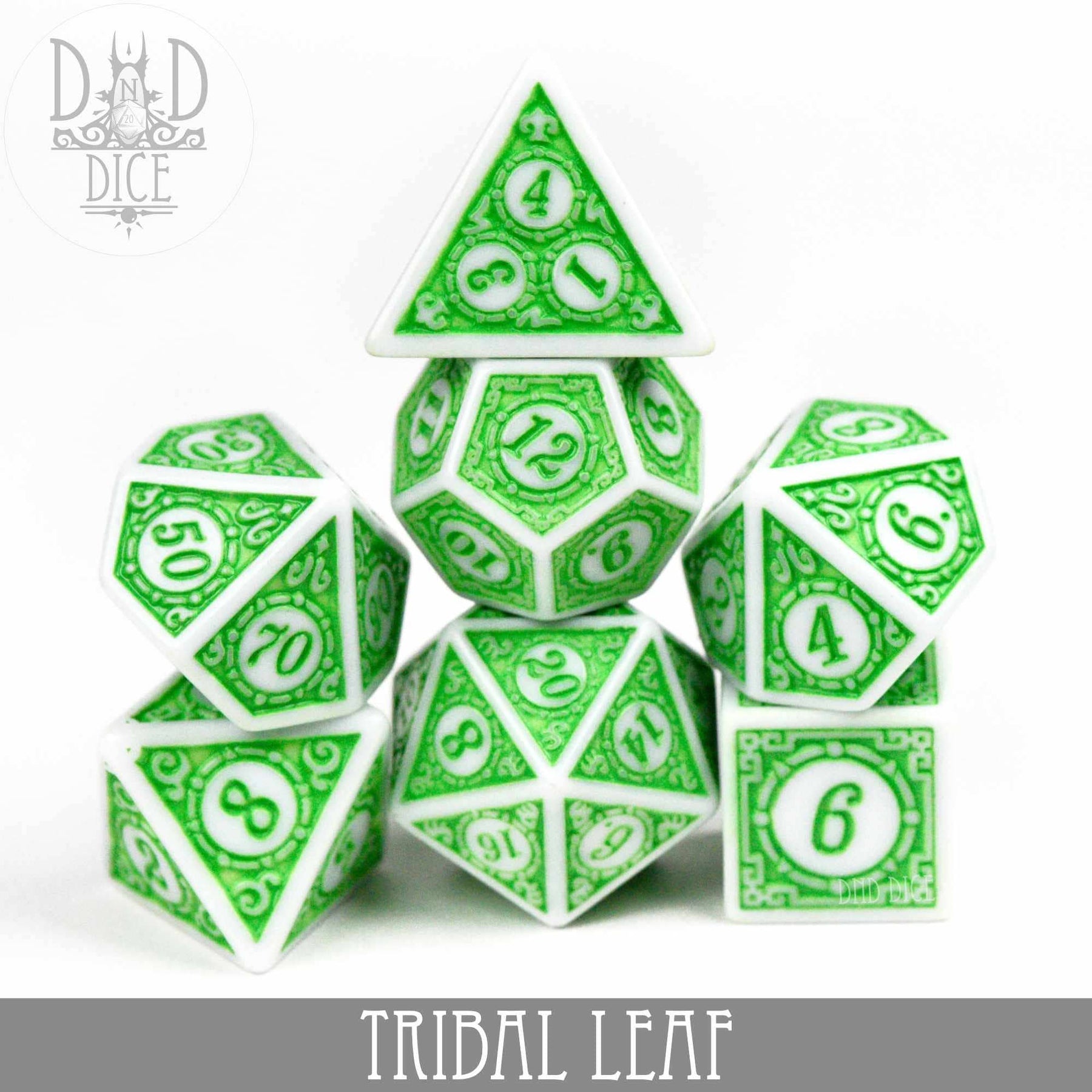 DNDDICE.COM Dice > Other Dice Tribal Leaf 758890747092 PA07TLEAF