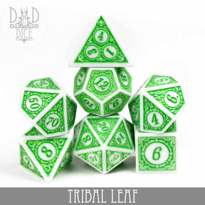 DNDDICE.COM Dice > Other Dice Tribal Leaf 758890747092 PA07TLEAF