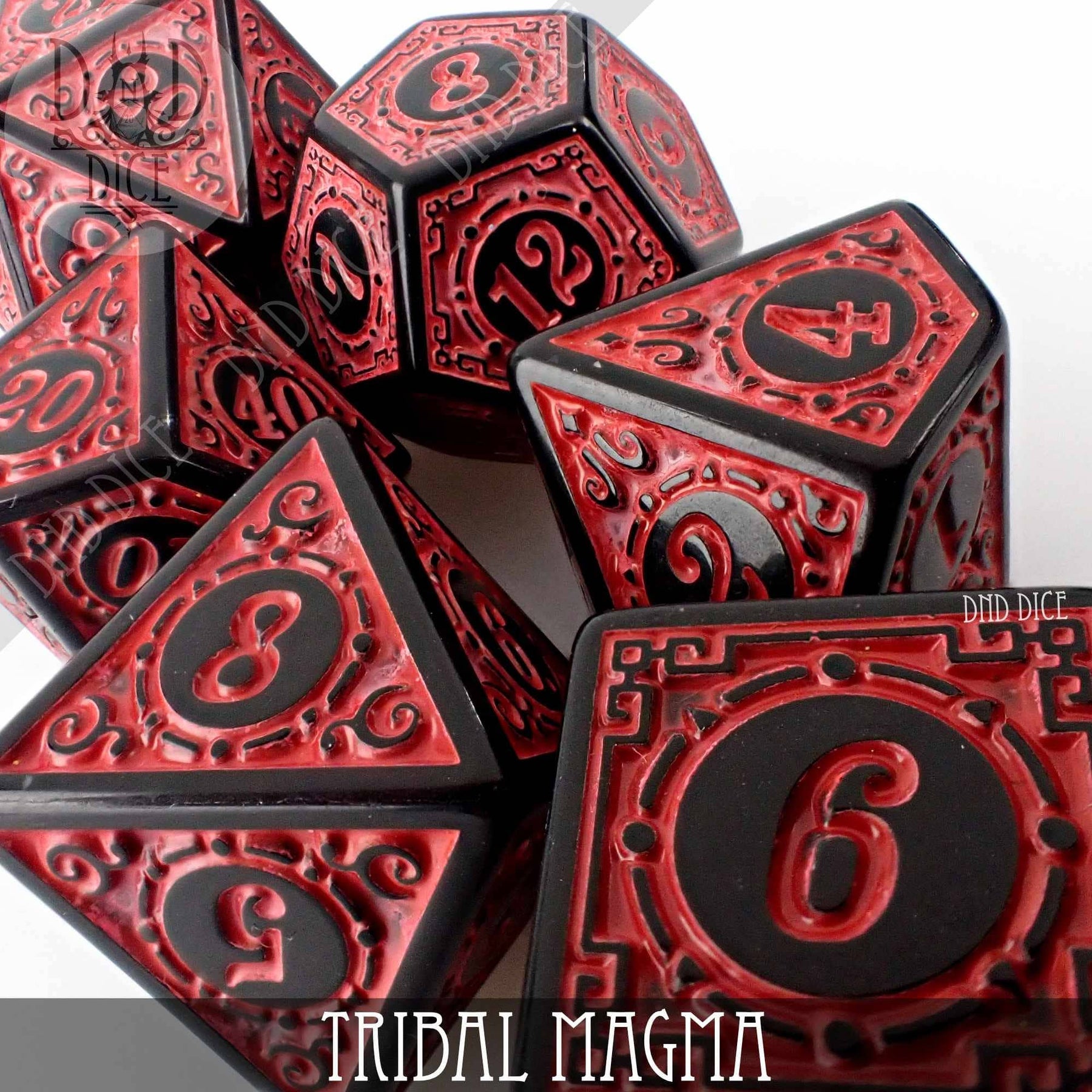 DNDDICE.COM Dice > Other Dice Tribal Magma 758890741588 PA07TRRD