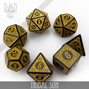 DNDDICE.COM Dice > Other Dice Tribal Sun 758890741601 PA07TRYE