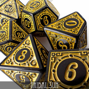 DNDDICE.COM Dice > Other Dice Tribal Sun 758890741601 PA07TRYE