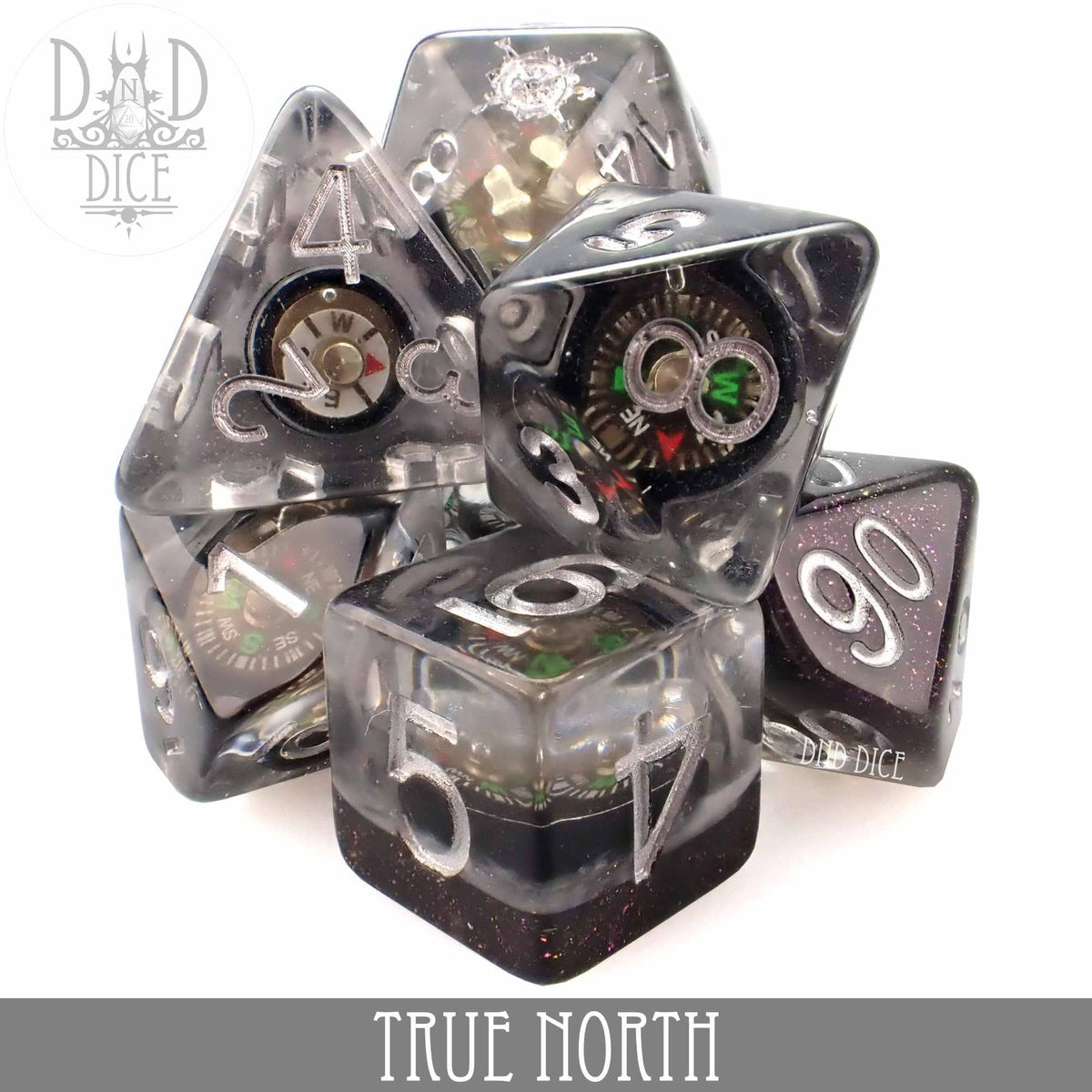 DNDDICE.COM Dice > Other Dice True North (Real Compass) 758890745616 PR07NORTH