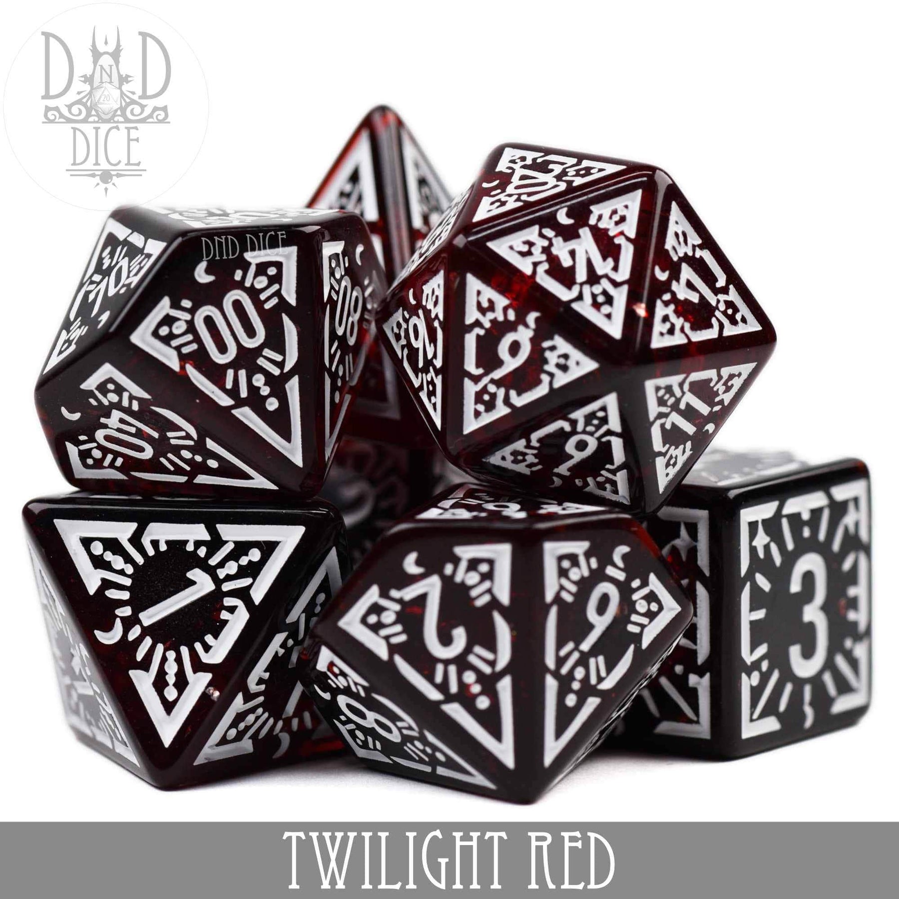 DNDDICE.COM Dice > Other Dice Twilight Red 758890748723 PA07TWILIGHT
