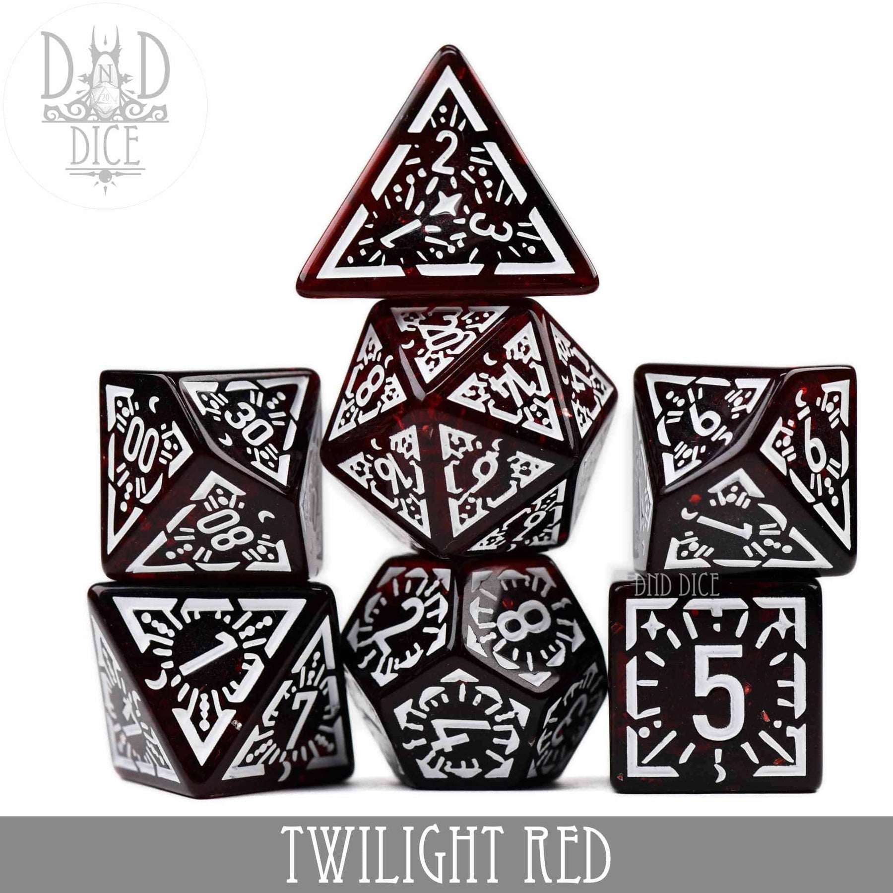 DNDDICE.COM Dice > Other Dice Twilight Red 758890748723 PA07TWILIGHT
