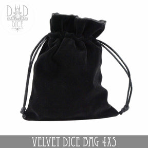 DNDDICE.COM Dice > Other Dice Velvet Dice Bags - 2 Sizes: 5x8 758890748372 VELVETBAG5X8