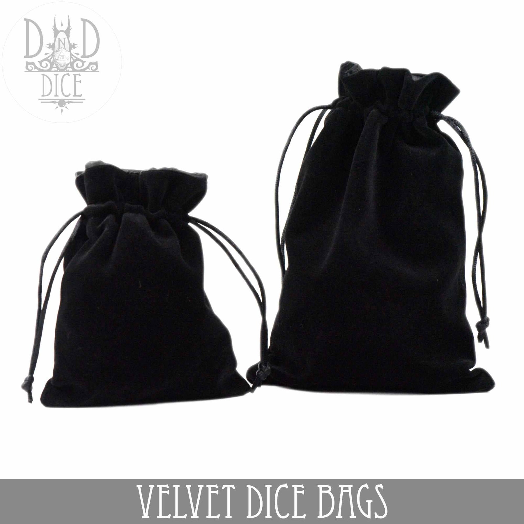 DNDDICE.COM Dice > Other Dice Velvet Dice Bags - 2 Sizes: 5x8 758890748372 VELVETBAG5X8