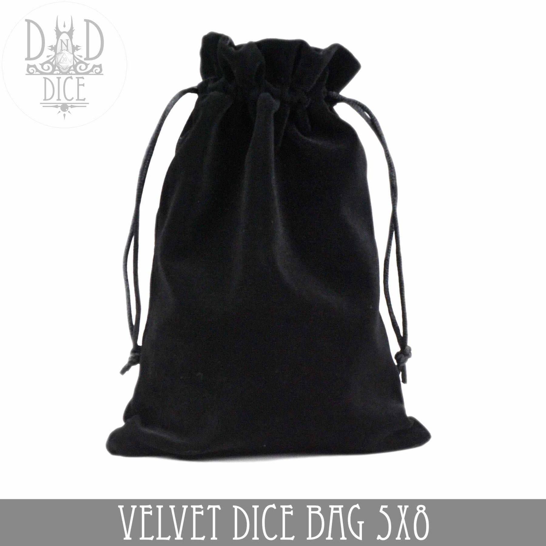 DNDDICE.COM Dice > Other Dice Velvet Dice Bags - 2 Sizes: 5x8 758890748372 VELVETBAG5X8