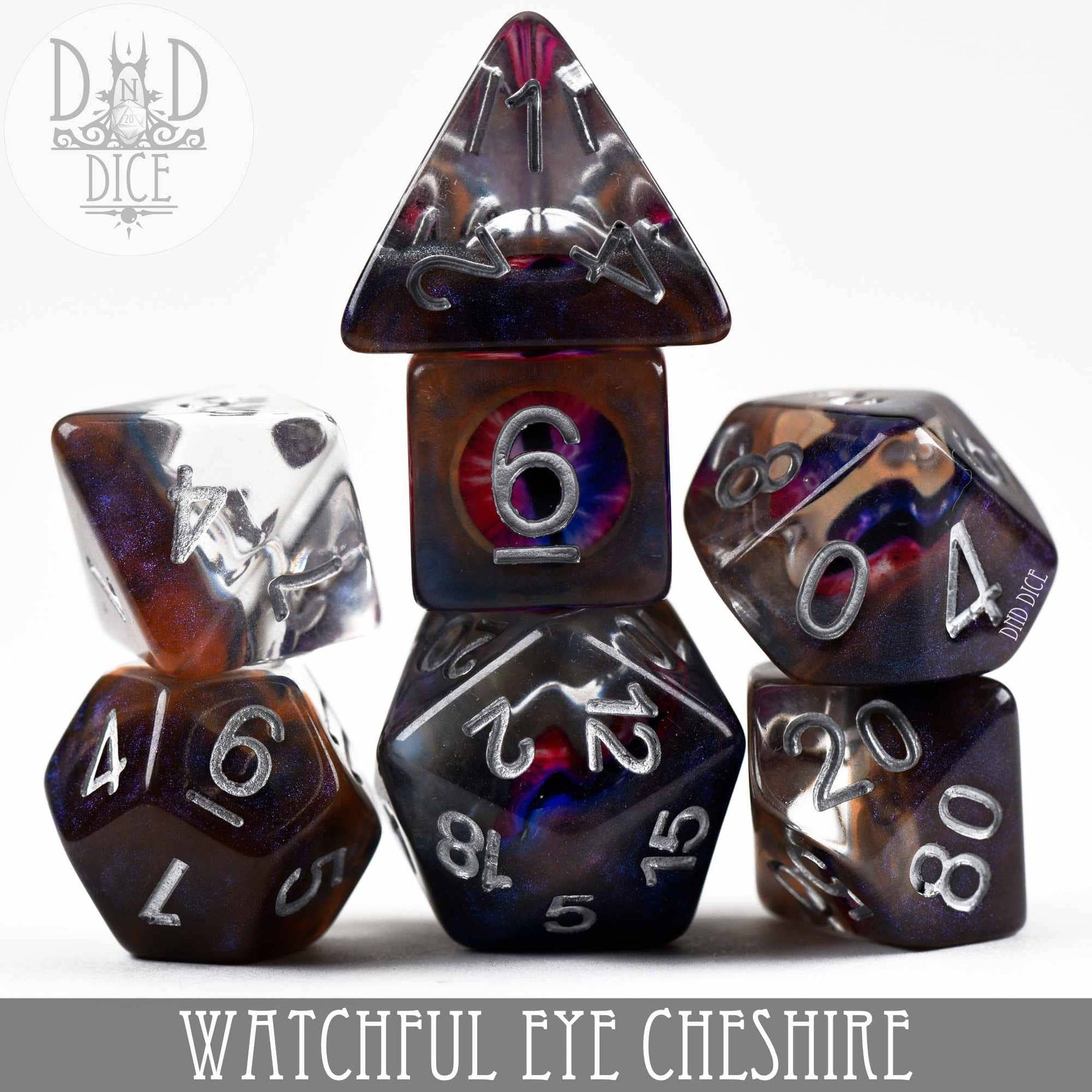 DNDDICE.COM Dice > Other Dice Watchful Eye - Cheshire 758890741762 PR07WECH