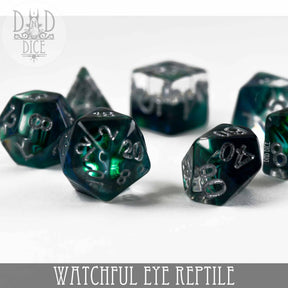 DNDDICE.COM Dice > Other Dice Watchful Eye - Reptile 758890741816 PR07WERT