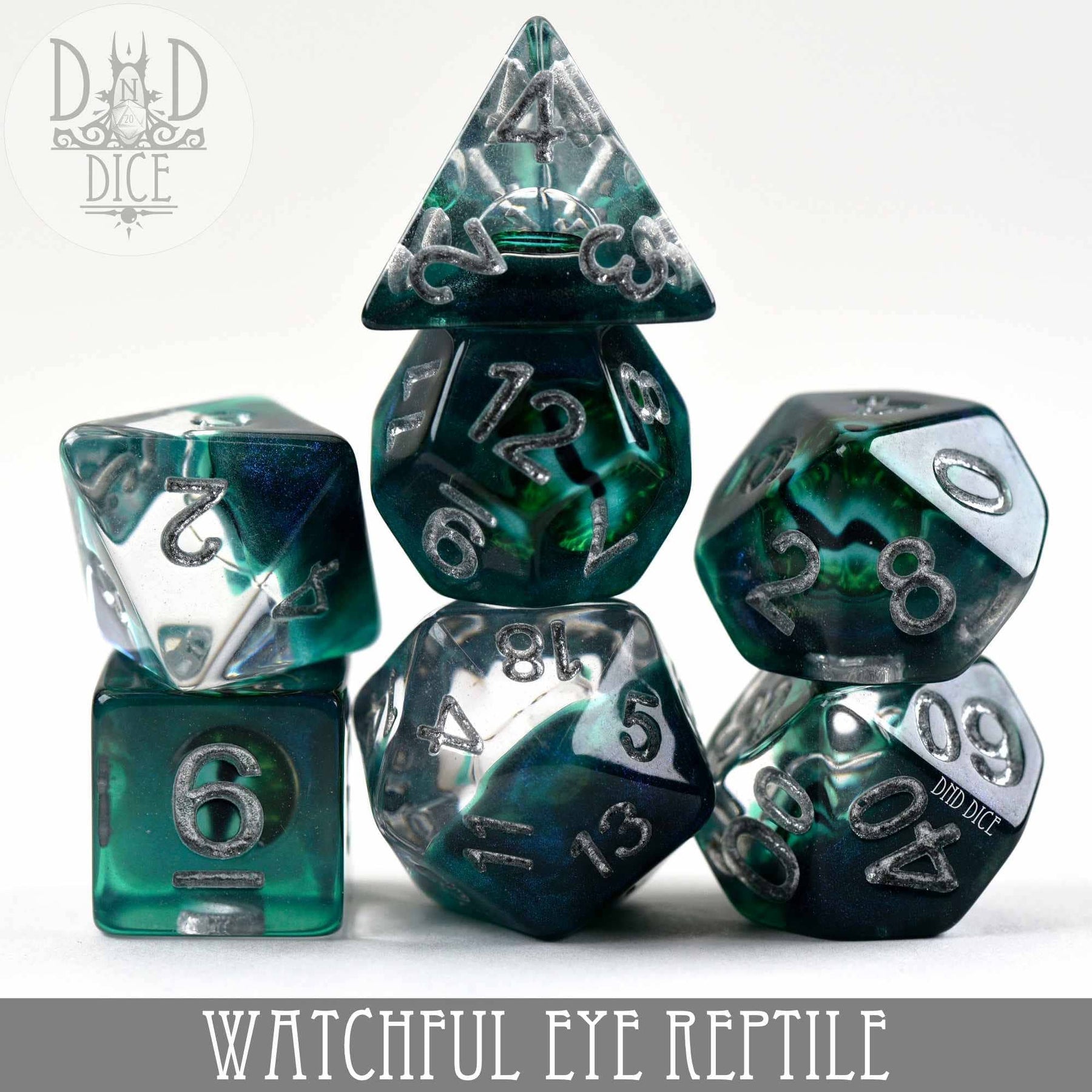 DNDDICE.COM Dice > Other Dice Watchful Eye - Reptile 758890741816 PR07WERT
