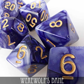 DNDDICE.COM Dice > Other Dice Werewolf's Bane 758890741823 PA07WWBN