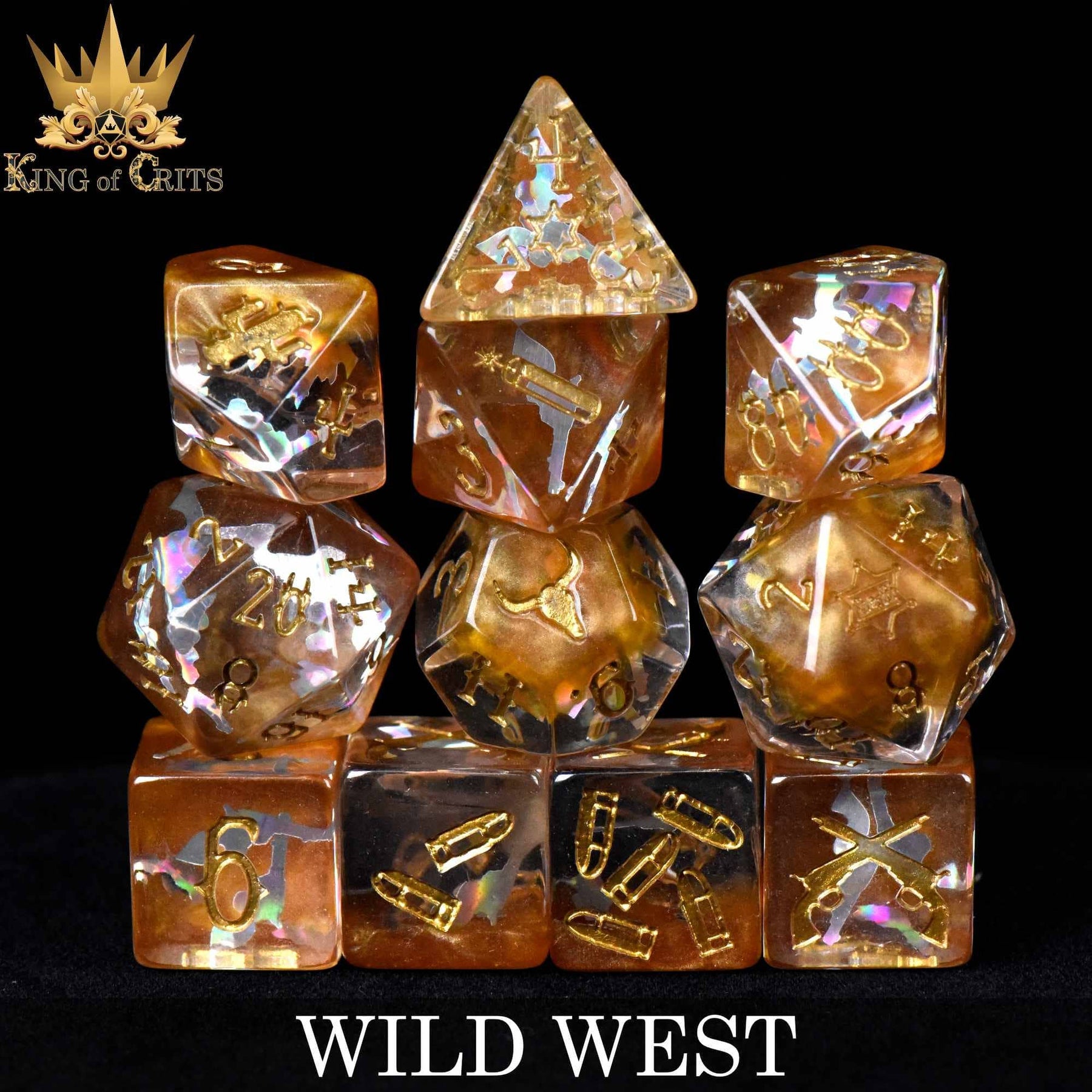 DNDDICE.COM Dice > Other Dice Wild West - 11 Dice Set 758890743759 ER11WEST