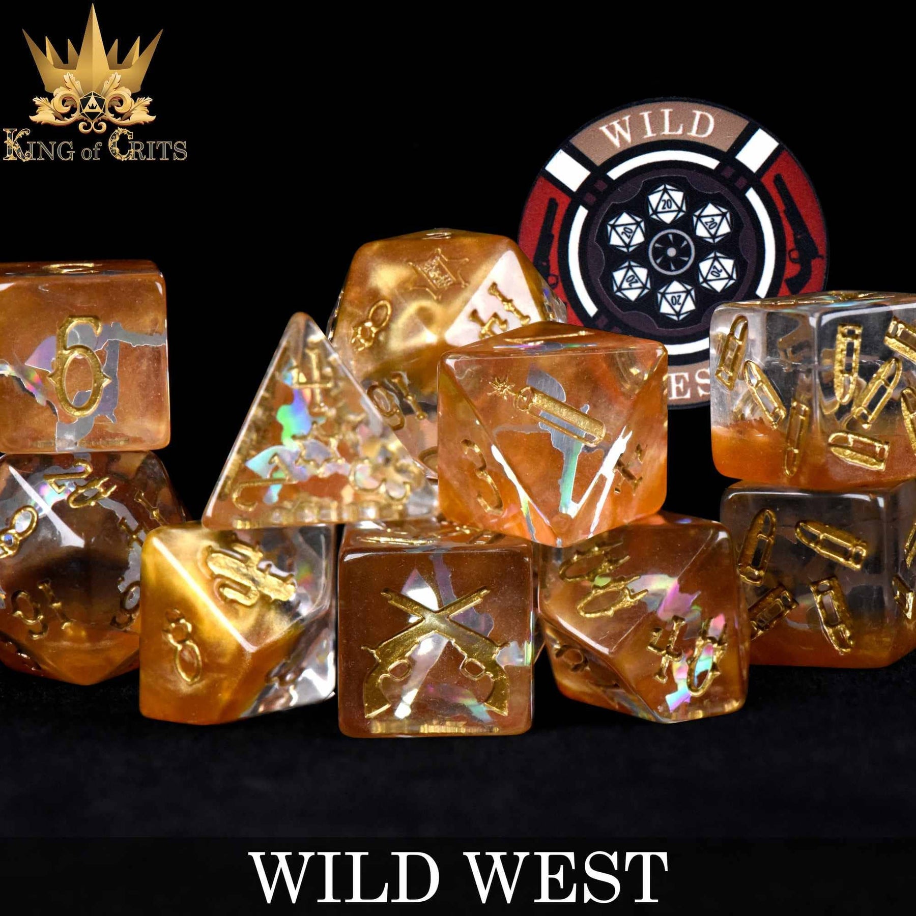 DNDDICE.COM Dice > Other Dice Wild West - 11 Dice Set 758890743759 ER11WEST