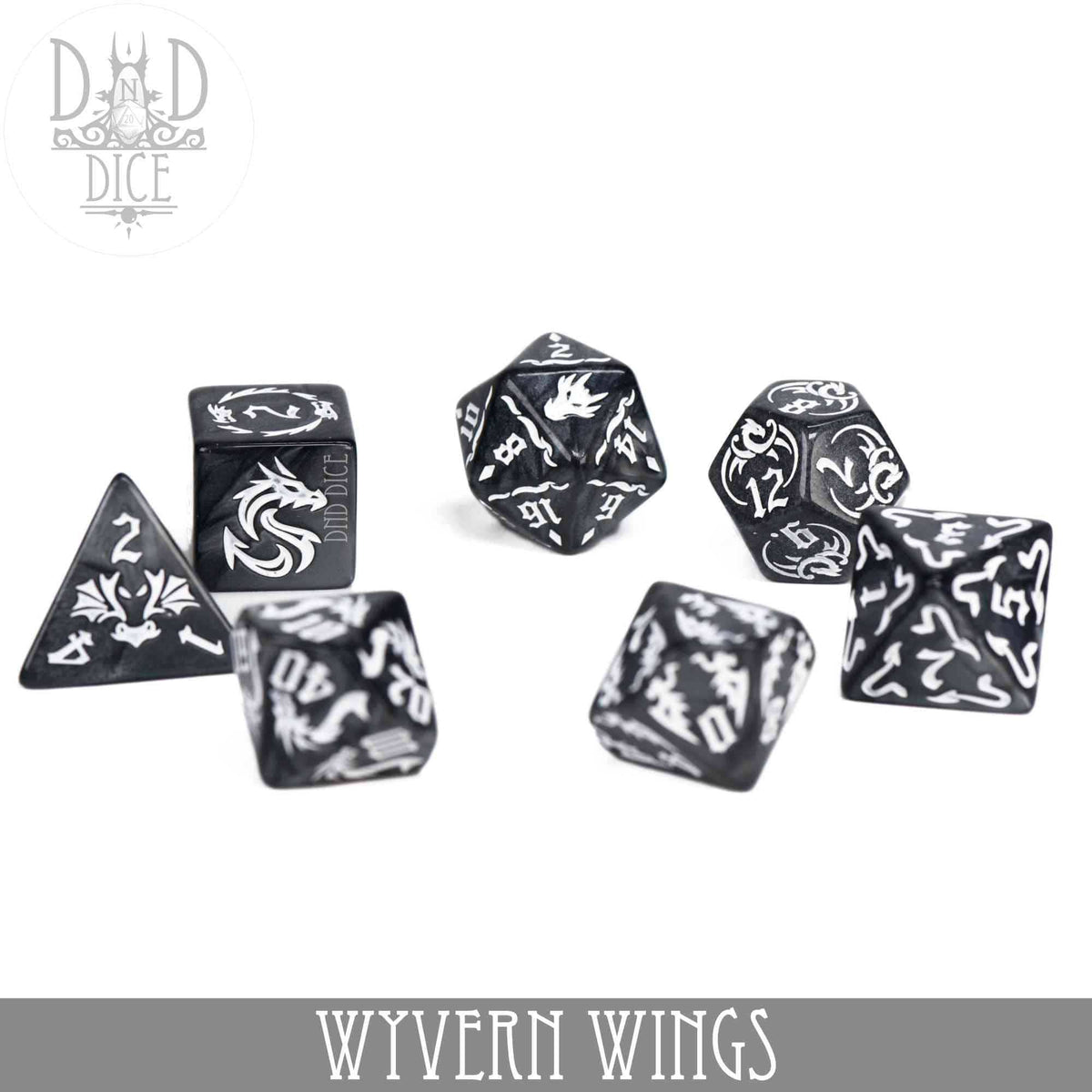DNDDICE.COM Dice > Other Dice Wyvern Wings 758890748358 PA07WYVERN