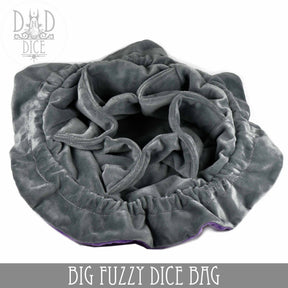 DNDDICE.COM Game Supplies > Dice Storage Big Fuzzy Dice Bag - 6 Colors: Pink 758890747580 BIGFUZZYPK
