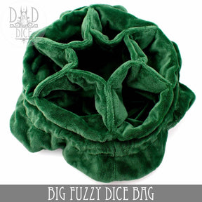 DNDDICE.COM Game Supplies > Dice Storage Big Fuzzy Dice Bag - 6 Colors: Pink 758890747580 BIGFUZZYPK
