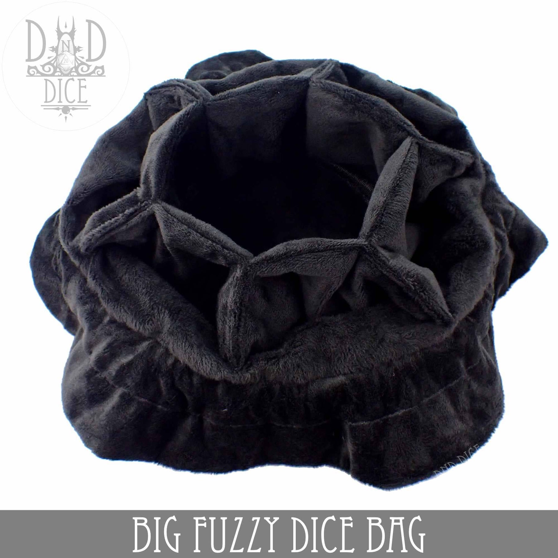 DNDDICE.COM Game Supplies > Dice Storage Big Fuzzy Dice Bag - 6 Colors: Tan 758890745692 BIGFUZZYTN