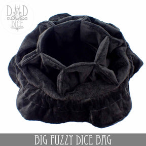 DNDDICE.COM Game Supplies > Dice Storage Big Fuzzy Dice Bag - 6 Colors: Tan 758890745692 BIGFUZZYTN