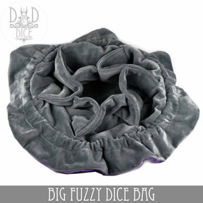 DNDDICE.COM Game Supplies > Dice Storage Big Fuzzy Dice Bag - 6 Colors: Tan 758890745692 BIGFUZZYTN